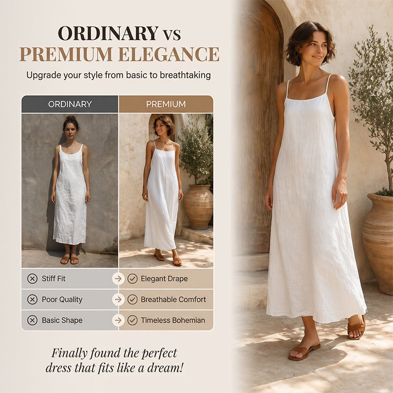 ✨ Women's Casual Solid Color Slip Dress👗